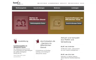bund.de in 2021