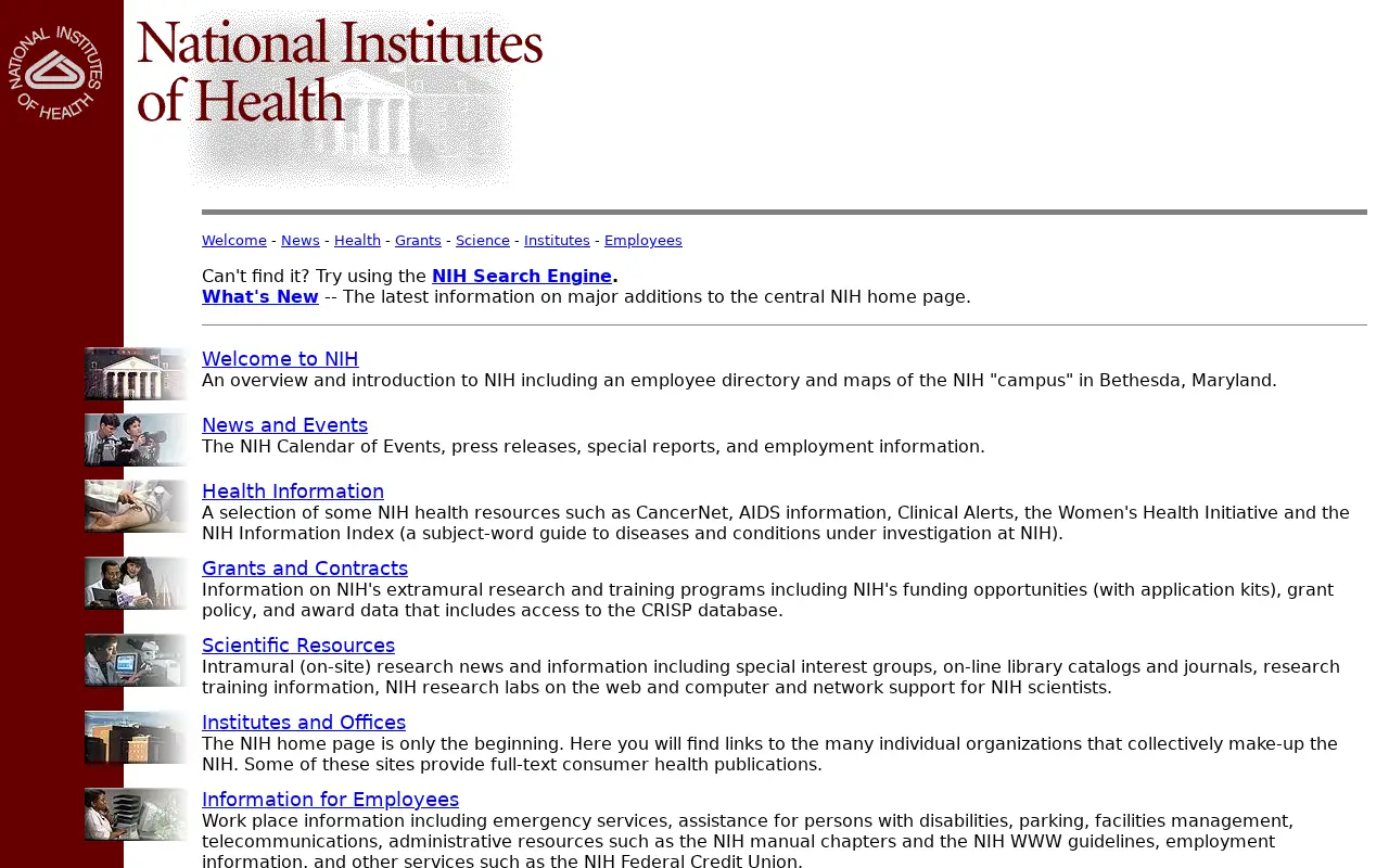 nih.gov in 1997