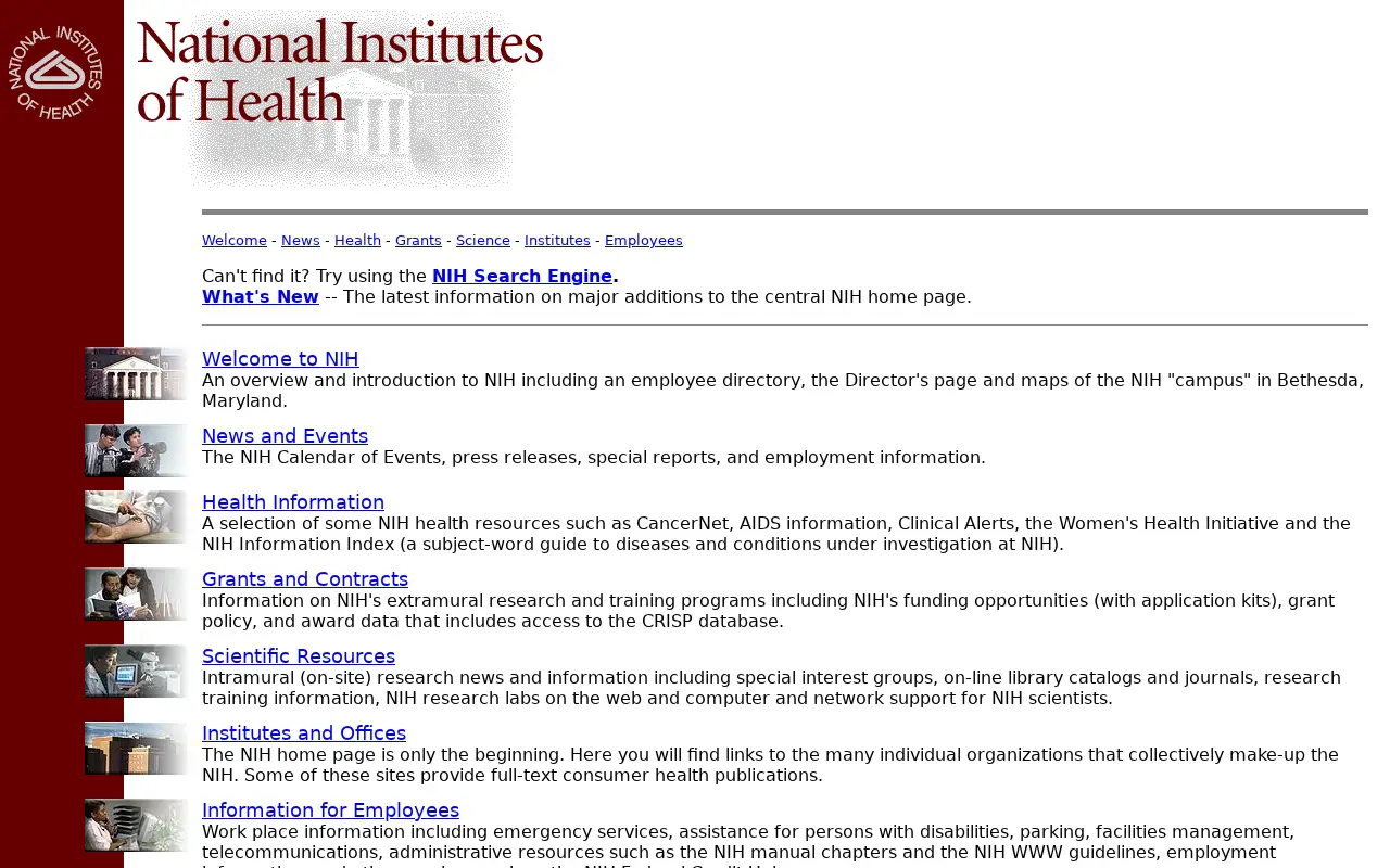 nih.gov in 1998