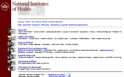 nih.gov in 2000