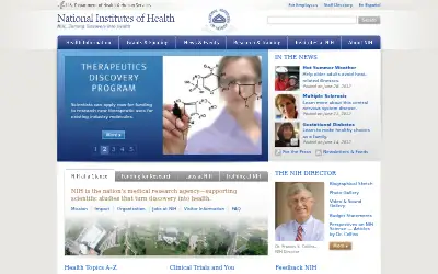 nih.gov in 2012