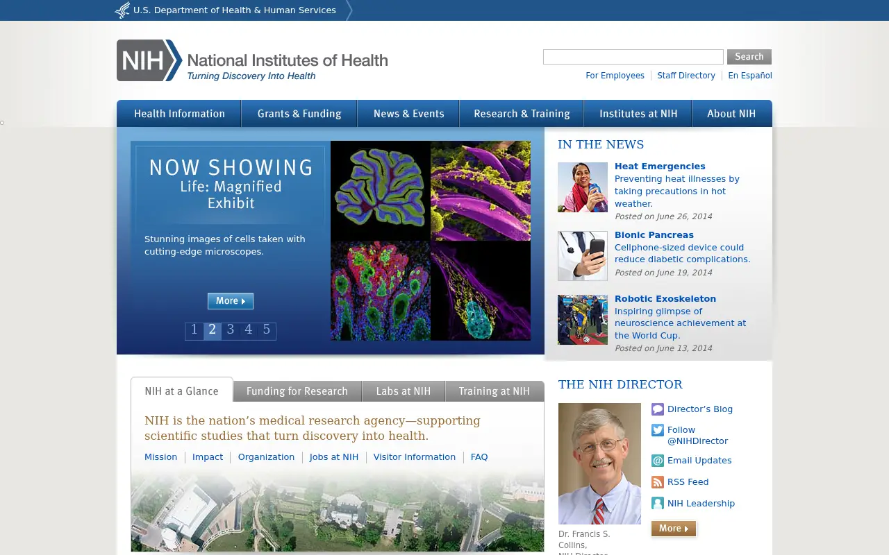 nih.gov in 2014