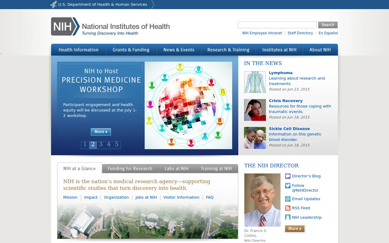 nih.gov in 2015