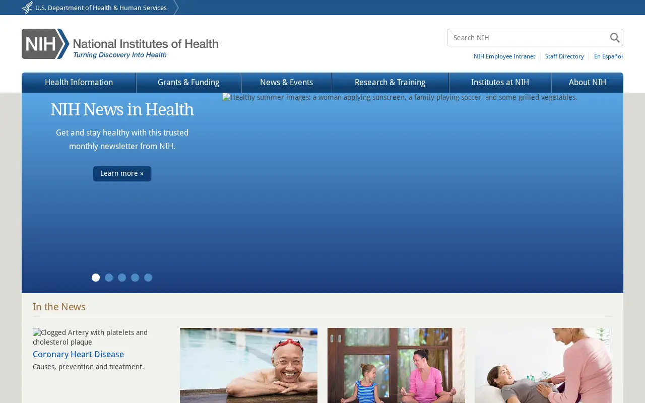 nih.gov in 2016