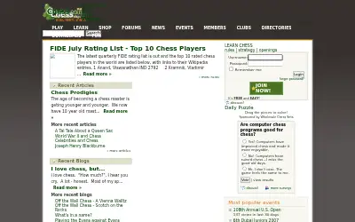 chess.com in 2007