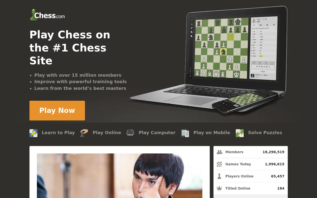 chess.com in 2017