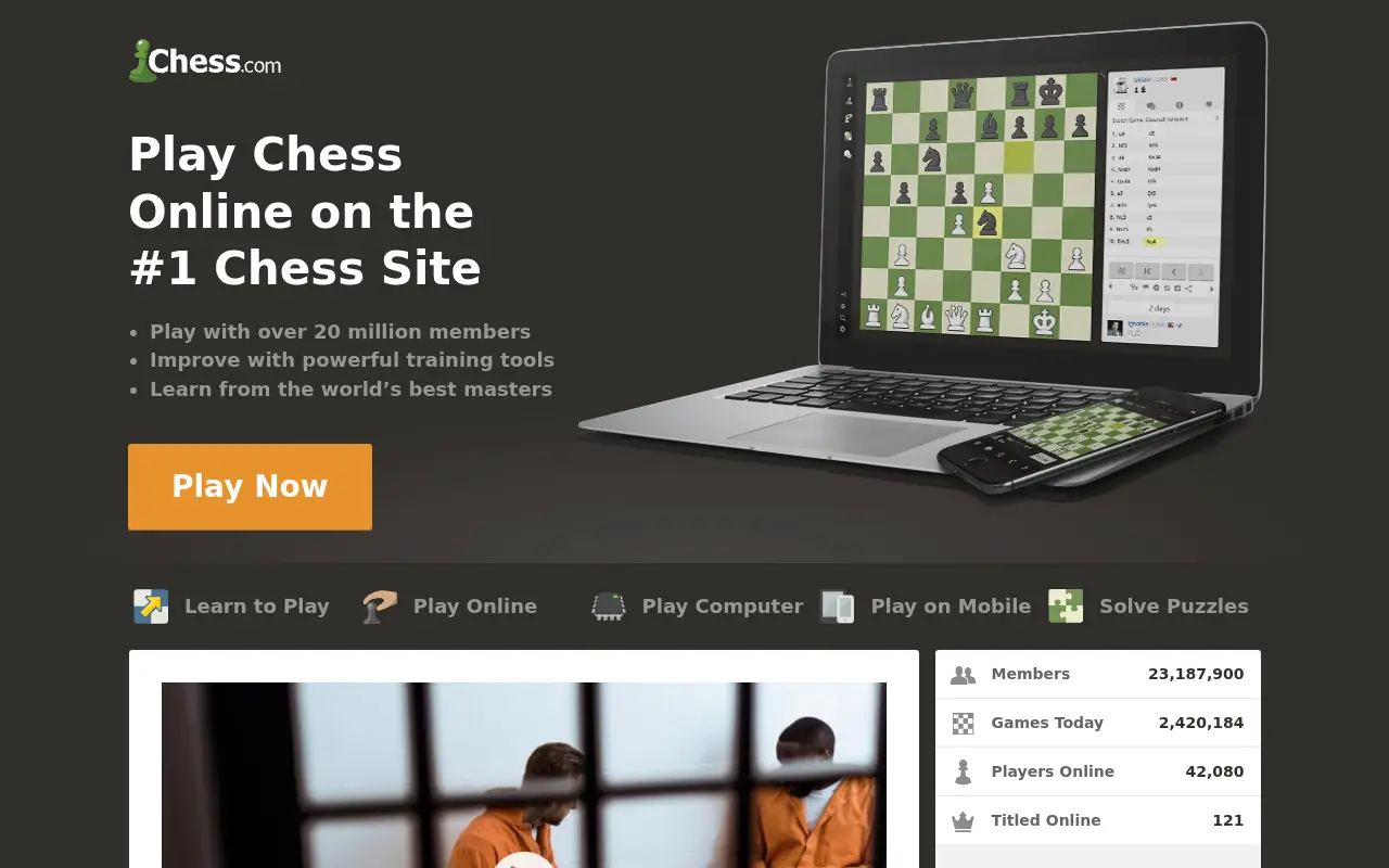 chess.com in 2018