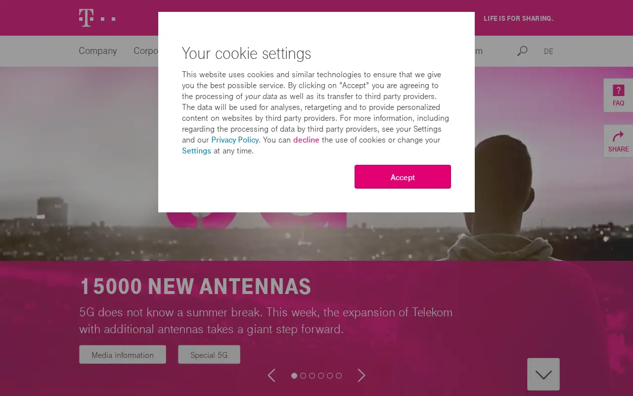 telekom.net in 2020