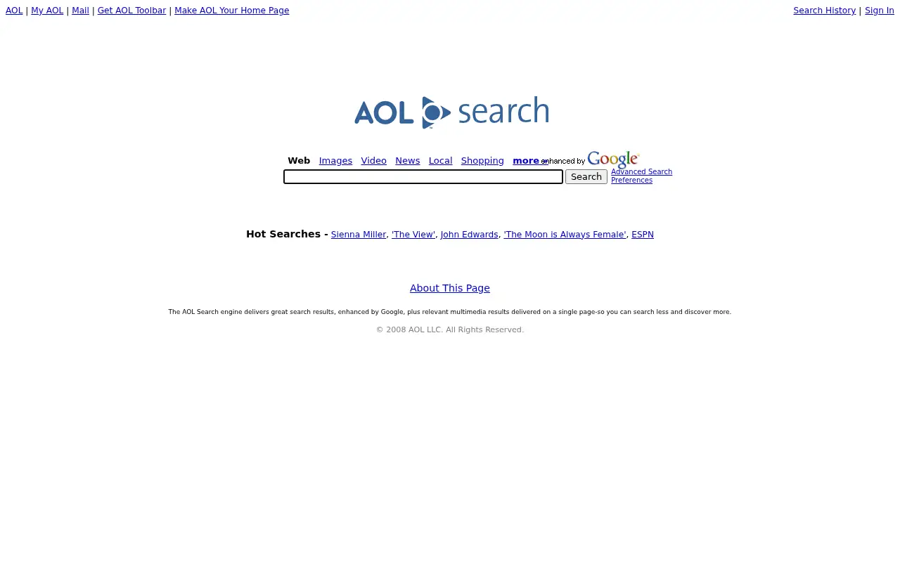 aolsearch.com in 2008