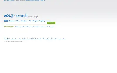 aolsearch.com in 2009