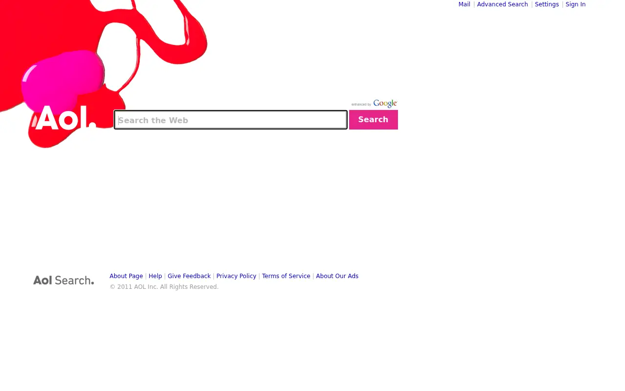 aolsearch.com in 2011