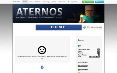 aternos.org in 2013