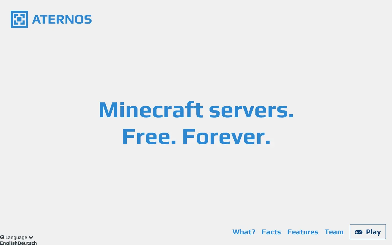 aternos.org in 2016