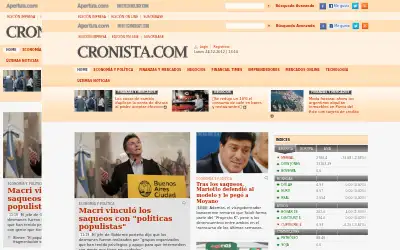 cronista.com in 1998