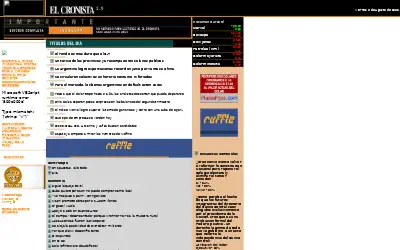 cronista.com in 2003