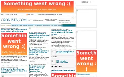 cronista.com in 2008
