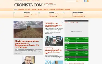 cronista.com in 2011