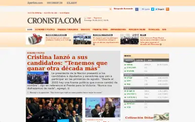 cronista.com in 2013