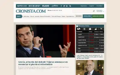 cronista.com in 2015