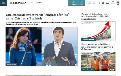 cronista.com in 2017
