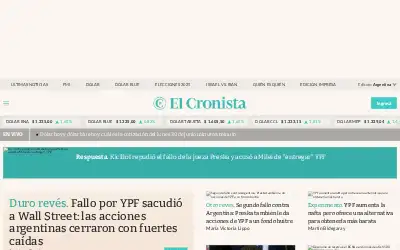 cronista.com in 2025