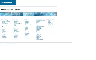 lenovo.com in 2007