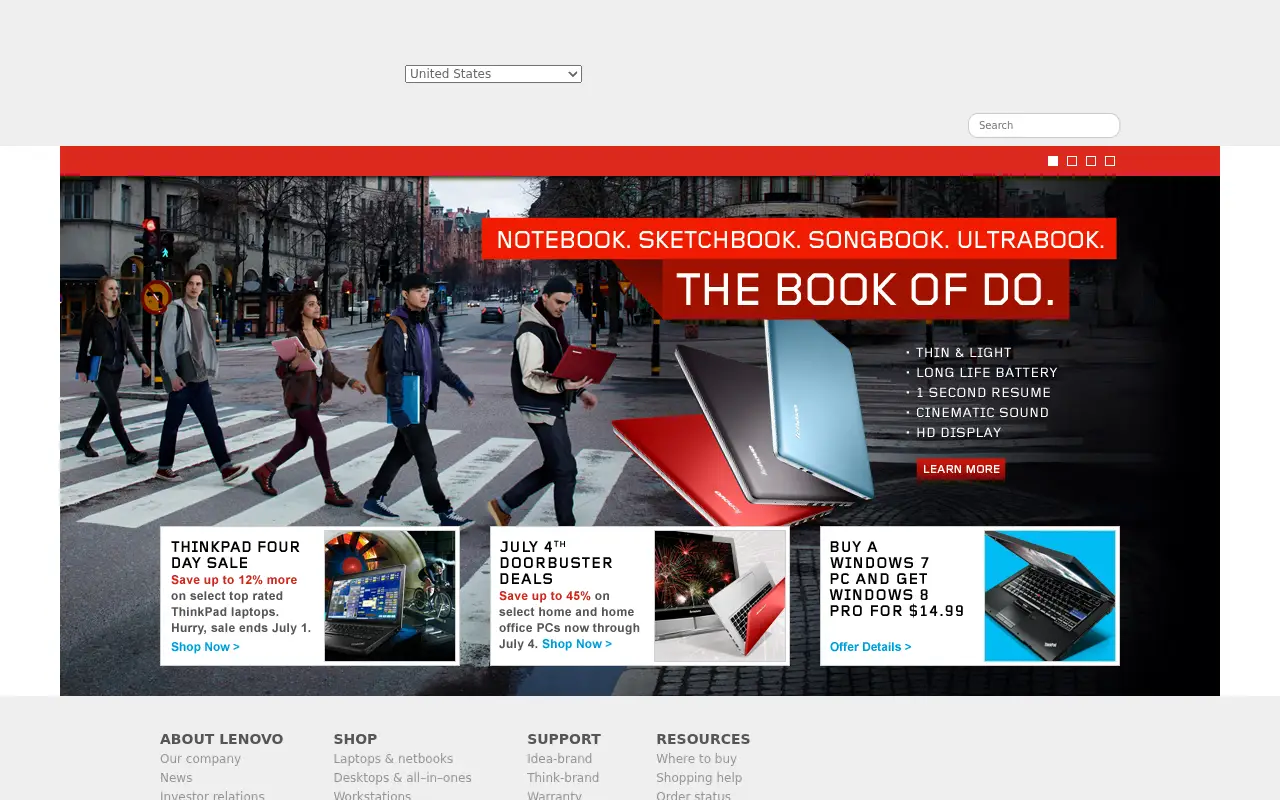 lenovo.com on June 30, 2012