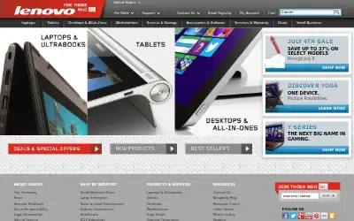 lenovo.com in 2014