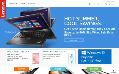 lenovo.com in 2015
