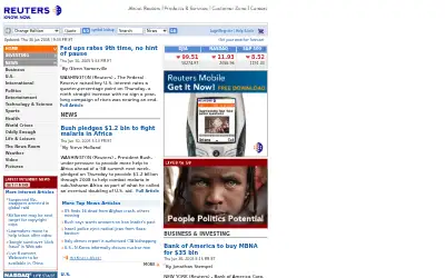 reuters.com in 2005