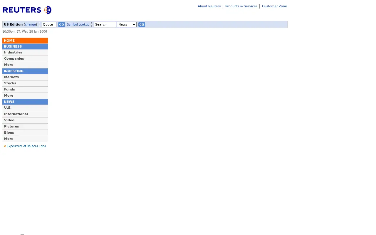 reuters.com in 2006
