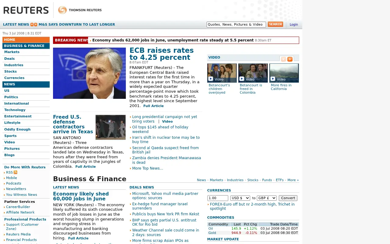 reuters.com on July 3, 2008