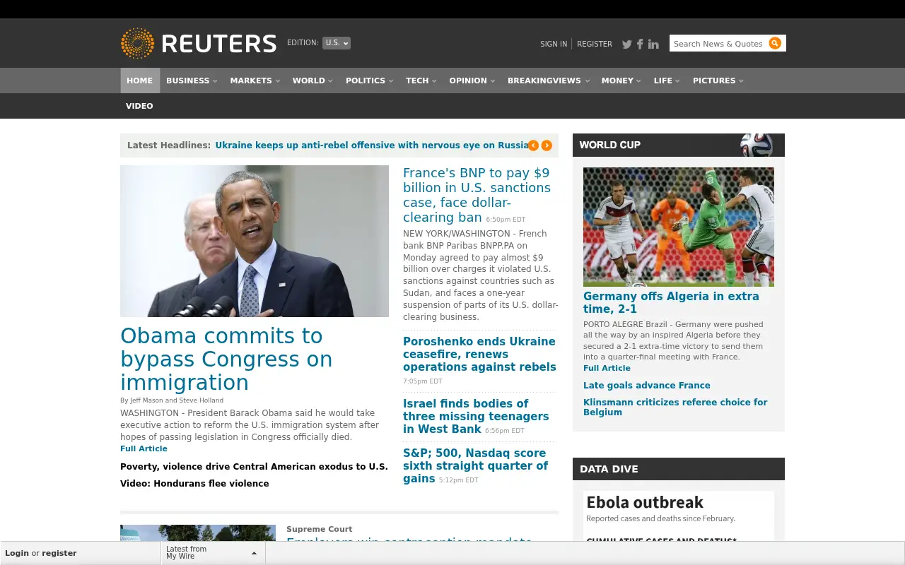 reuters.com on June 30, 2014