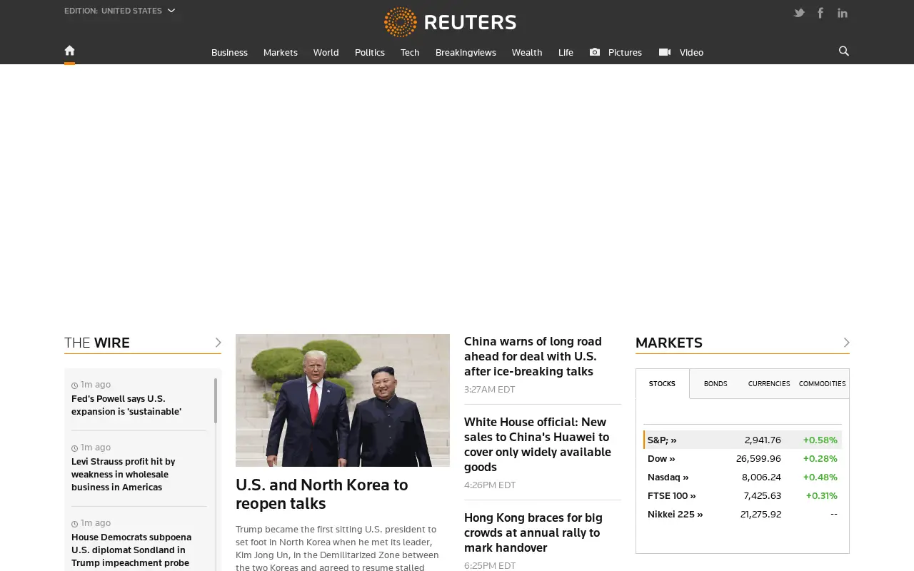 reuters.com in 2019