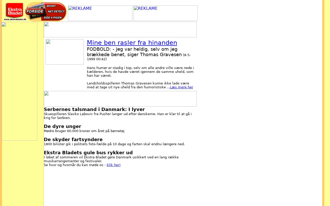 ekstrabladet.dk in 1998