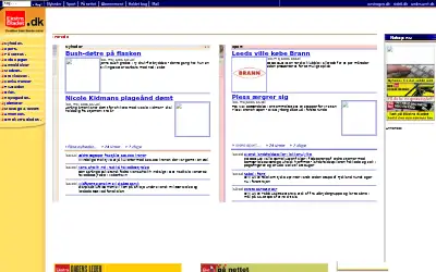 ekstrabladet.dk in 2001