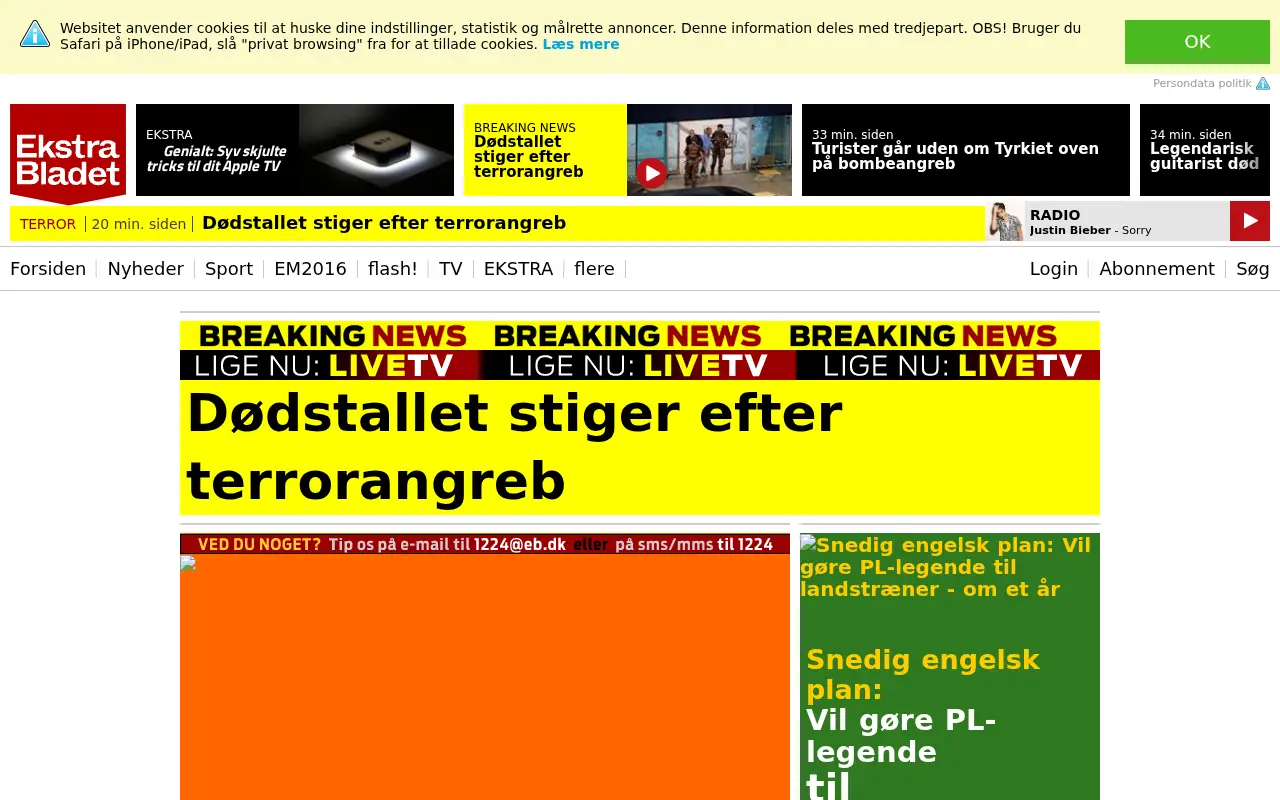 ekstrabladet.dk on June 29, 2016