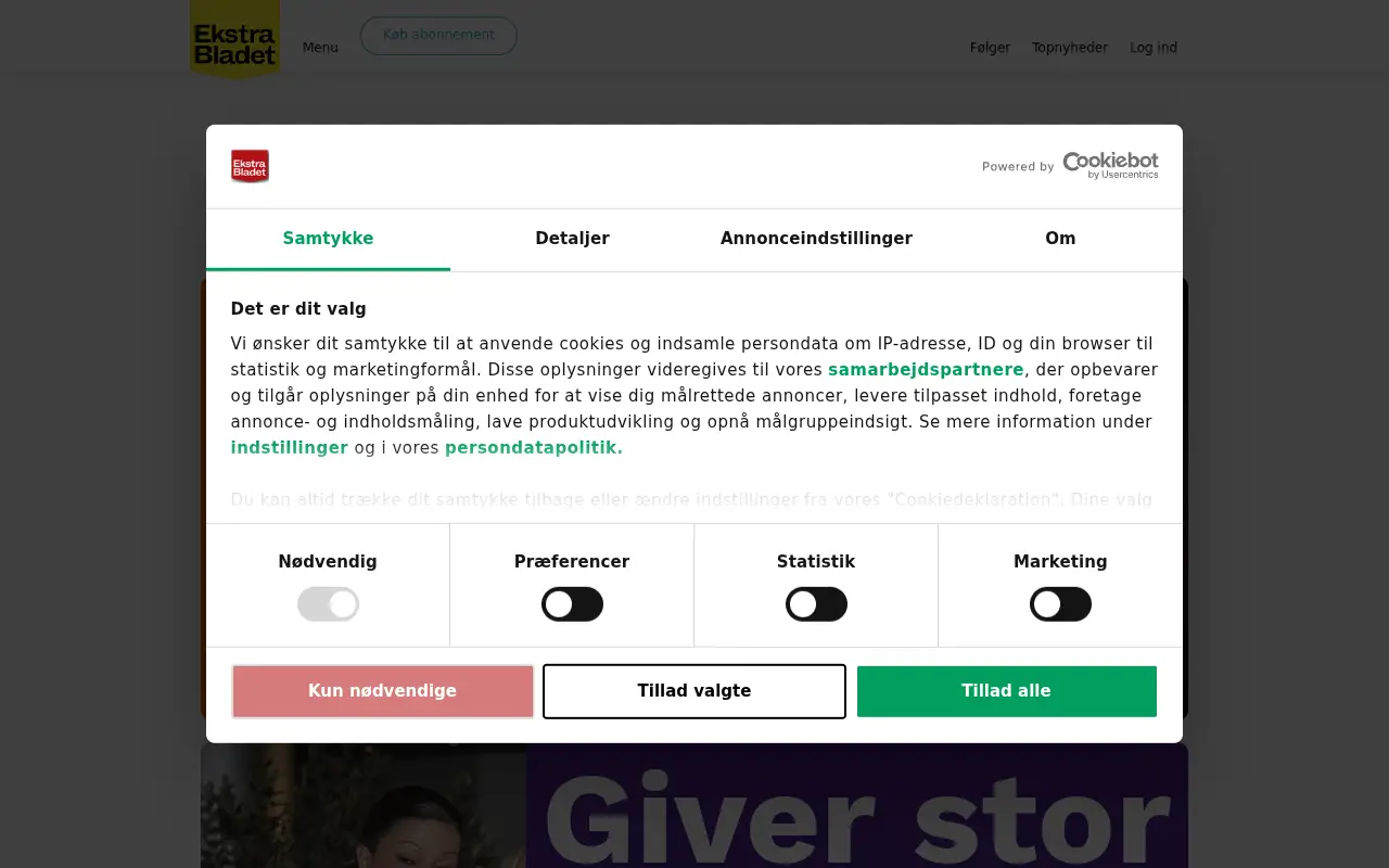 ekstrabladet.dk in 2022