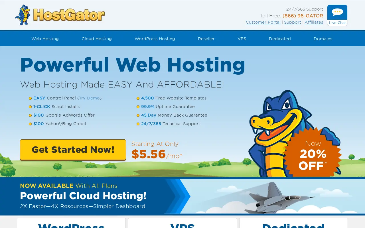 hostgator.com in 2016