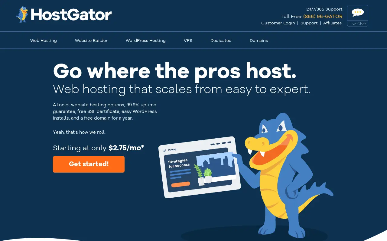 hostgator.com in 2020
