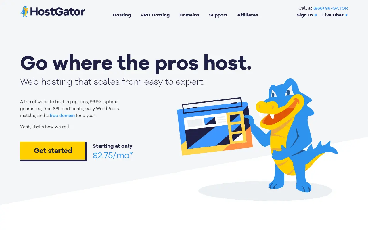 hostgator.com in 2022