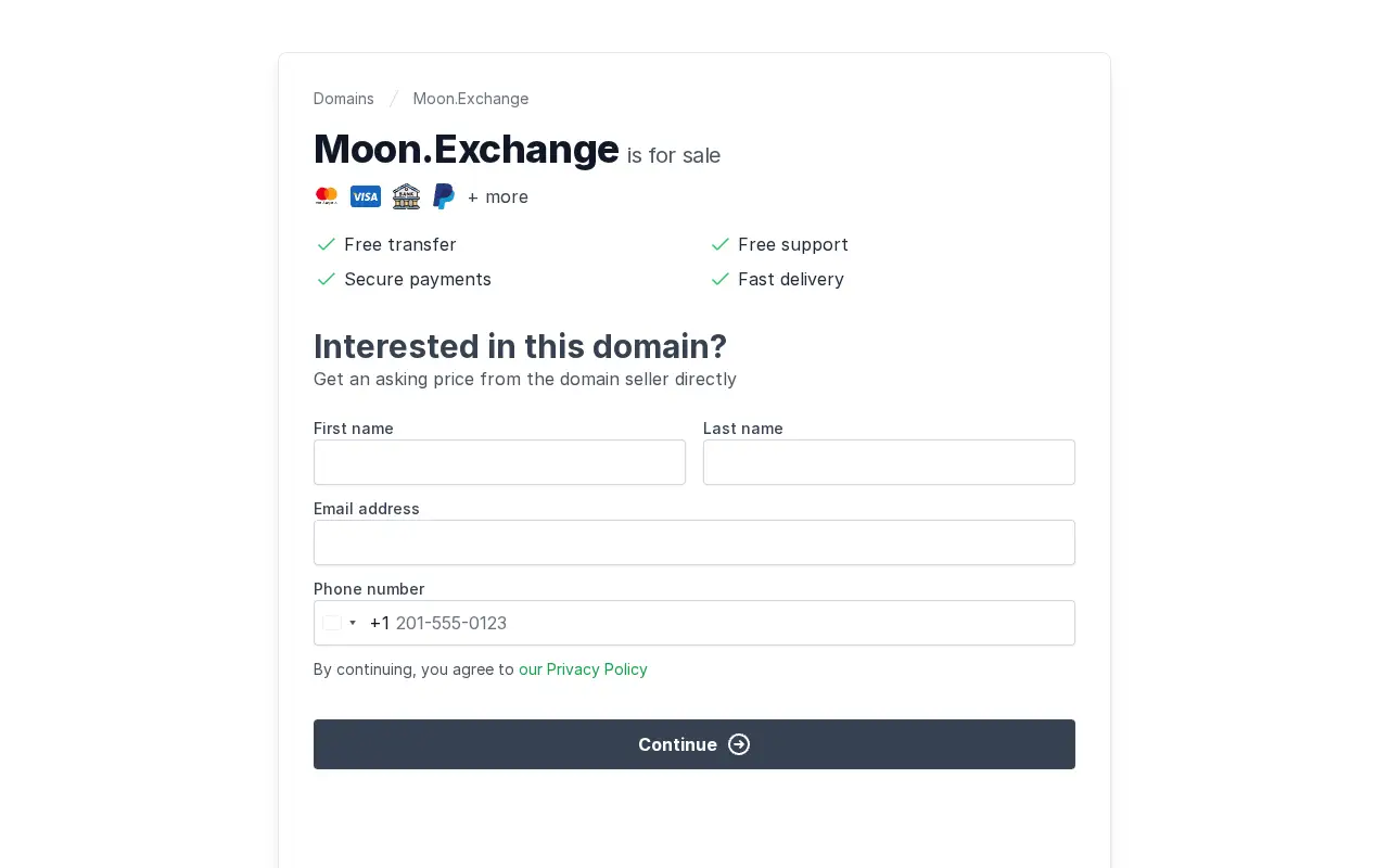 moon.exchange in 2025