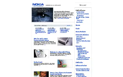 nokia.com in 2002