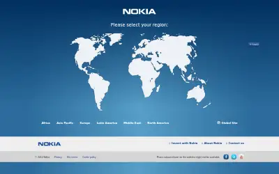 nokia.com in 2012