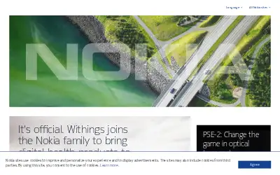 nokia.com in 2016