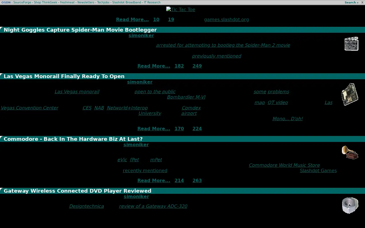 slashdot.org in 2004