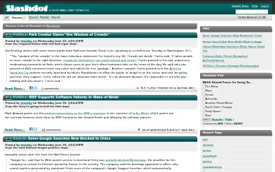 slashdot.org in 2010