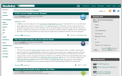 slashdot.org in 2012