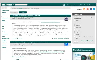 slashdot.org in 2013