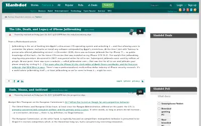 slashdot.org in 2017